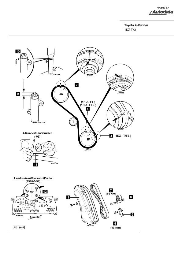 1kz engine timing best sale