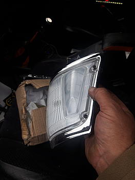 Brand  new, I believe  it's for the square headlights model