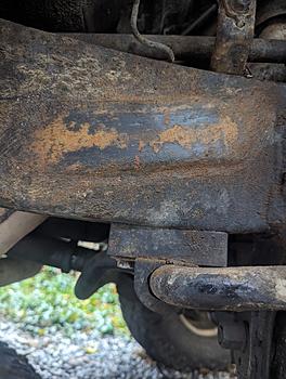 It looks like they cut that off another frame and welded it on.